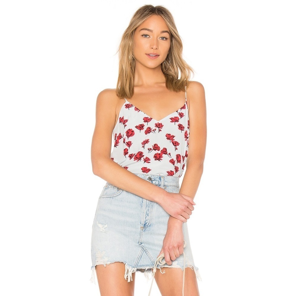 Equipment - Layla Silk Camisole - Cool Breeze